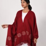 Aathkali Phool Design Stole