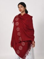 Aathkali Phool Design Stole - Image 3