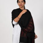Midnight Gulab Kullu Stole